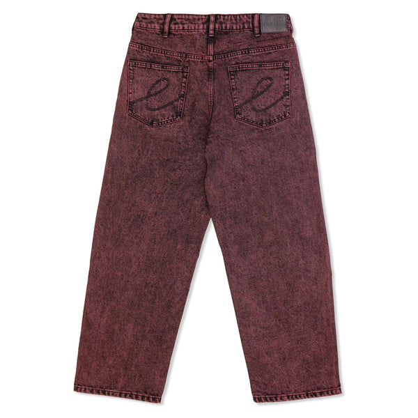 Hoddle Ranger Denim Jean, Red Overdye