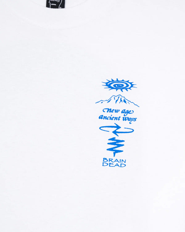 Brain Dead Ancient Ways Tee, White