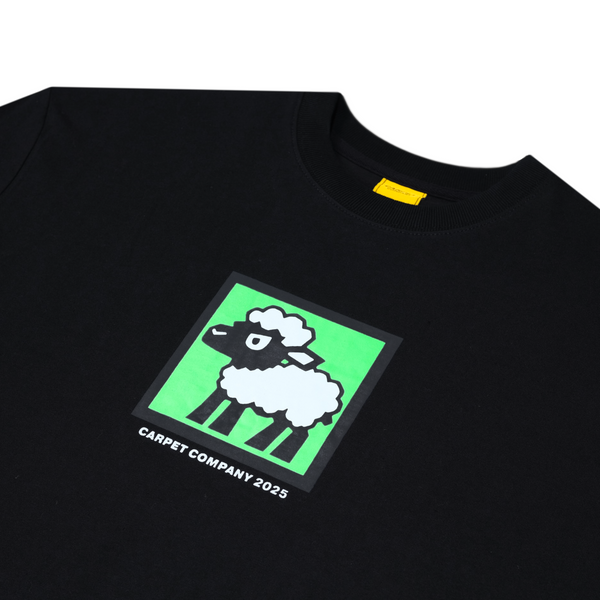 Carpet Company Sheep Tee, Black