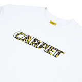 Misprint Cheetah Tee, White