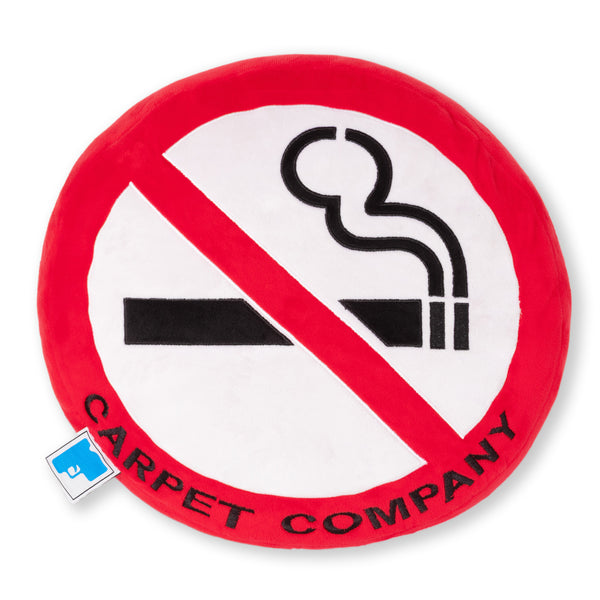 Carpet Company No Smoking Pillow