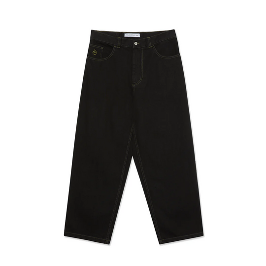 Big Boy Denim Jeans, Black / Dark Olive