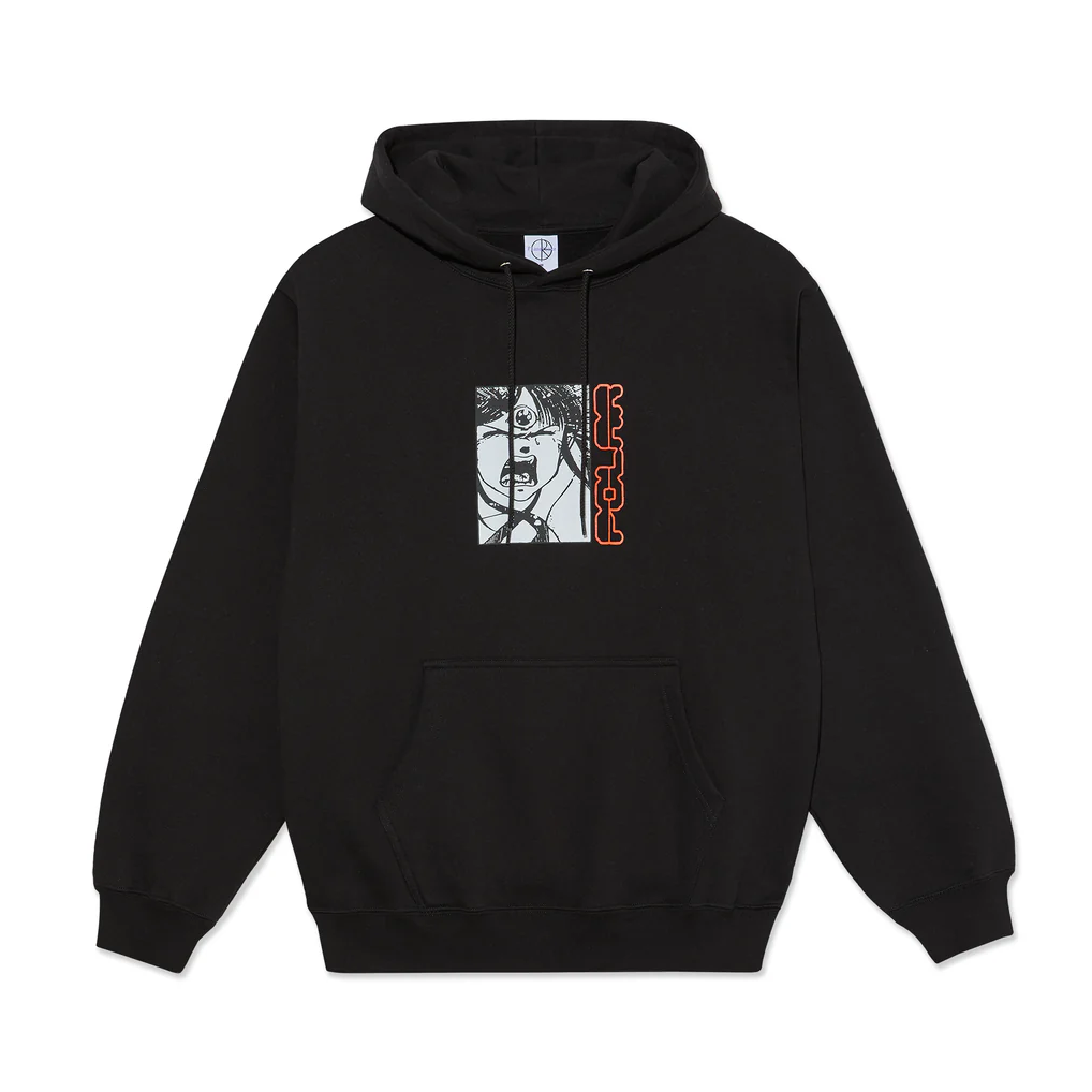 Dave Pullover Hood Third Eye, Black