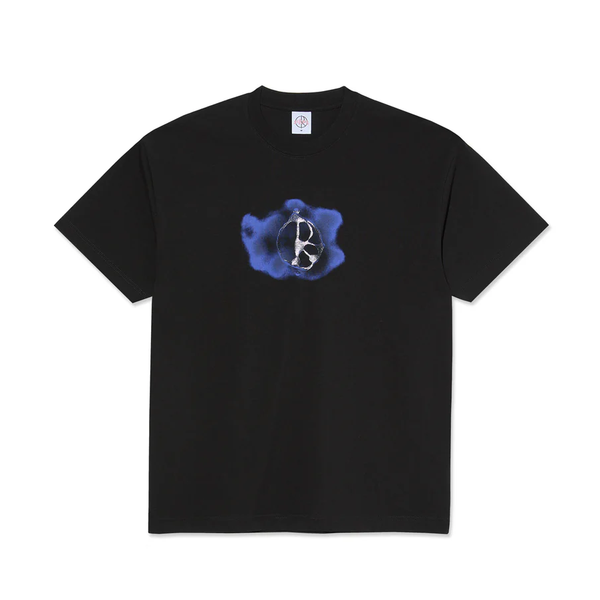 Polar Skate Co. Metal Logo Tee, Black