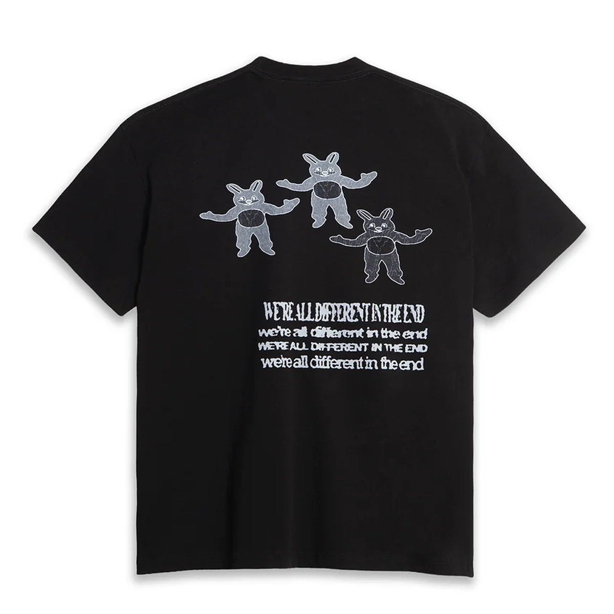 Different in the end Tee, Black