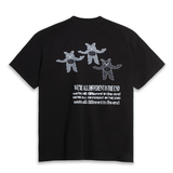 Different in the end Tee, Black
