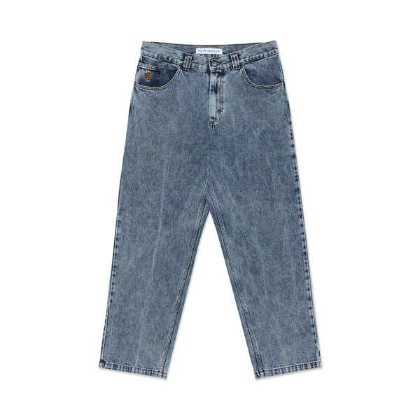 Polar Skate Co. 93! Denim Jeans, Heavy Washed Blue