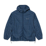 Chase Light Shell Jacket, Blue Check