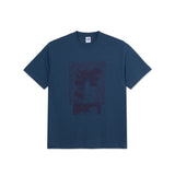 Passing Resemblance Tee, Grey Blue