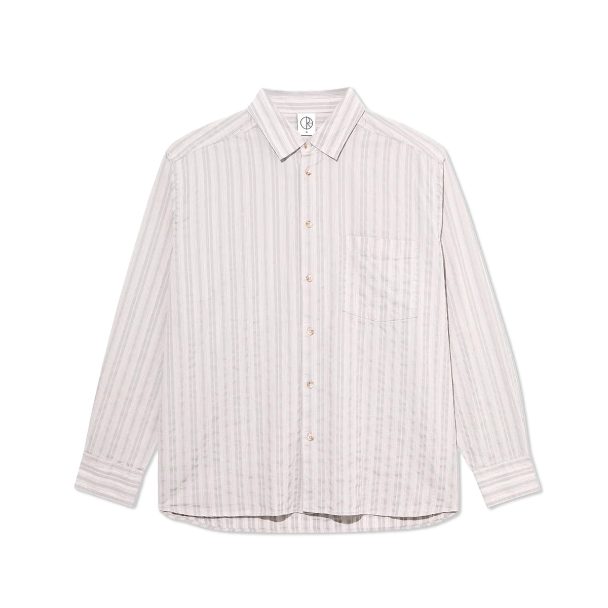Bart LS Shirt, Grey Stripe