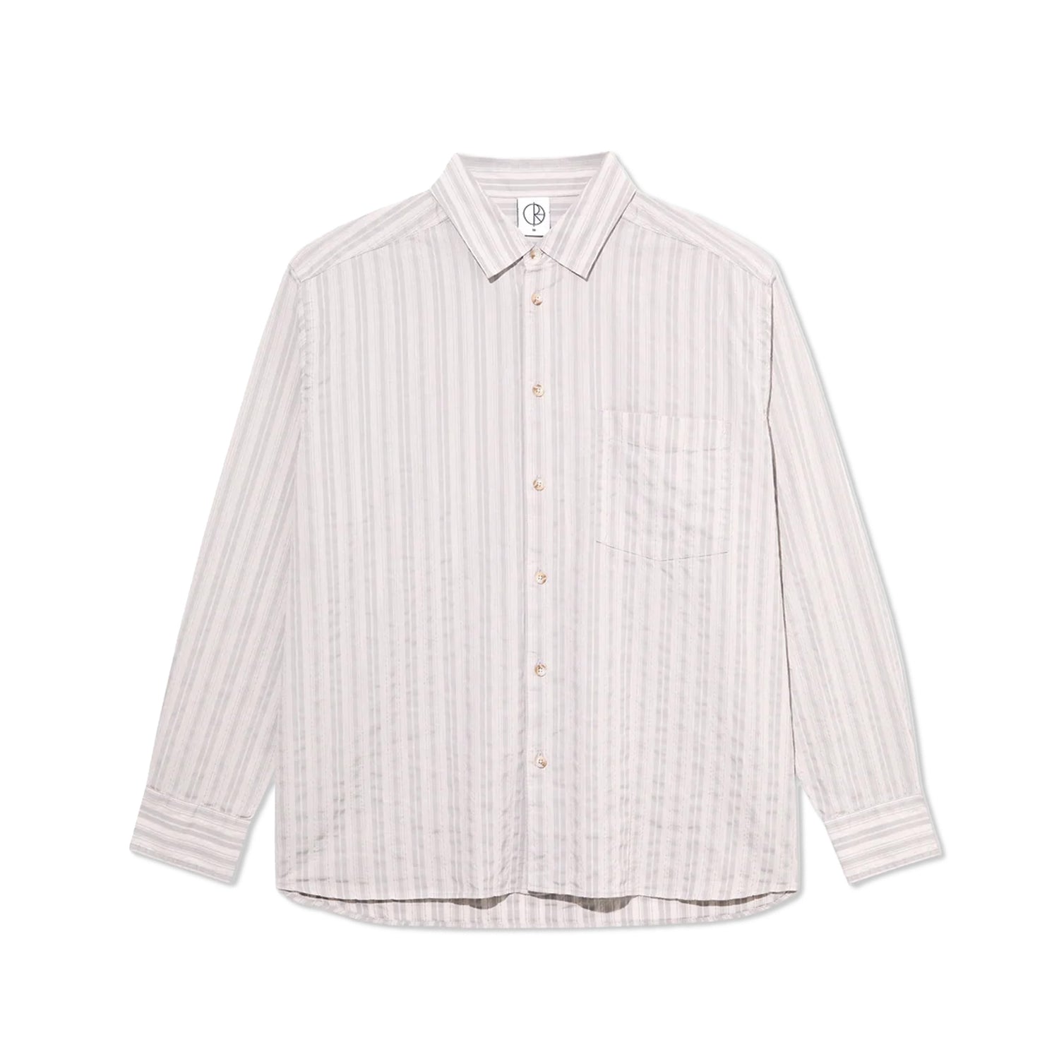 Bart LS Shirt, Grey Stripe