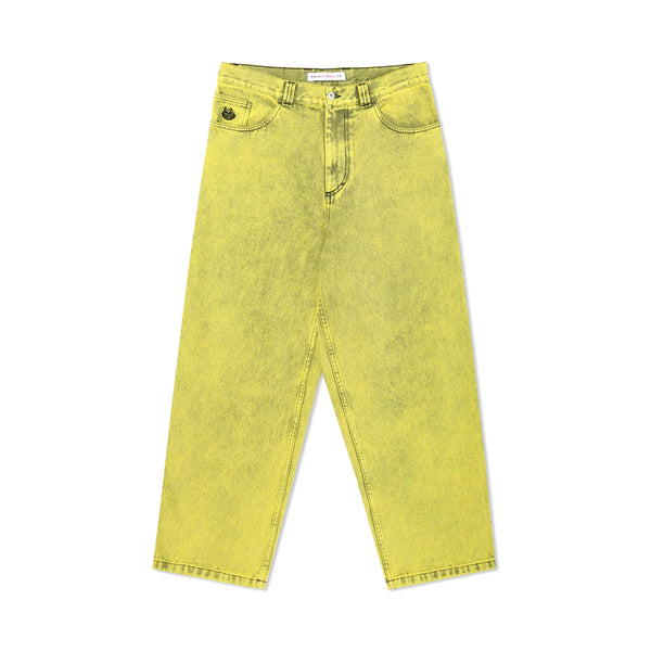 Polar Skate Co. Big Boy Pants Demon Child, Lemon Black
