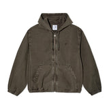 Hooded Nick Jacket, Washed Grey