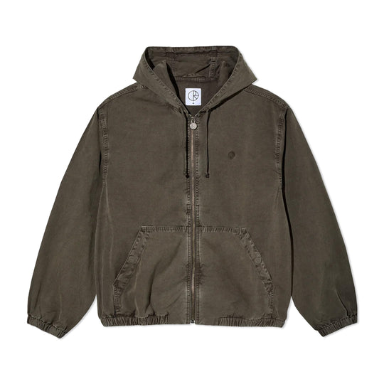Hooded Nick Jacket, Washed Grey