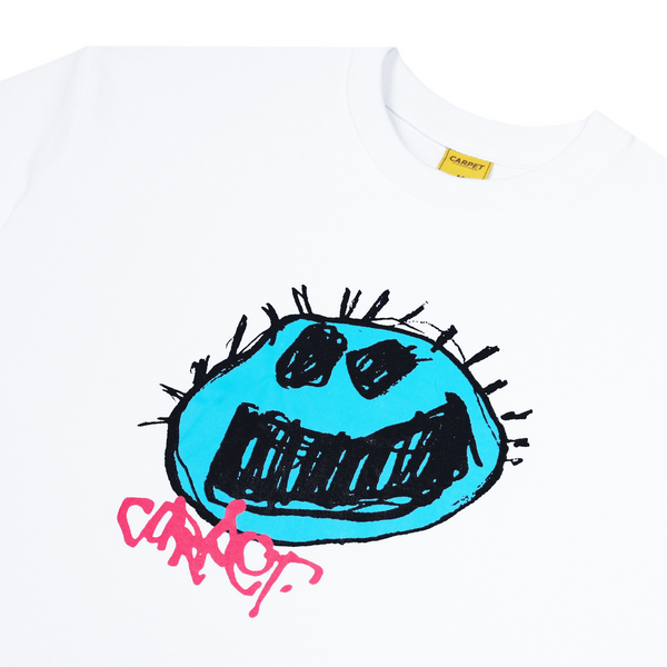 Carpet Company Smile Tee, White