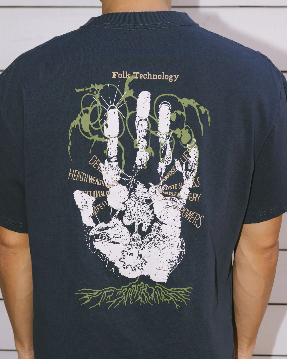 Earth Defense Tee, Slate