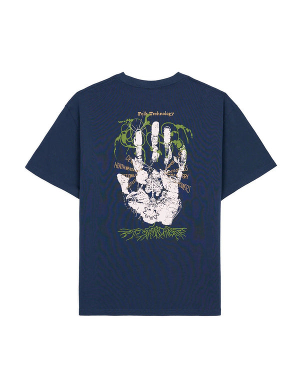 Brain Dead Earth Defense Tee, Slate