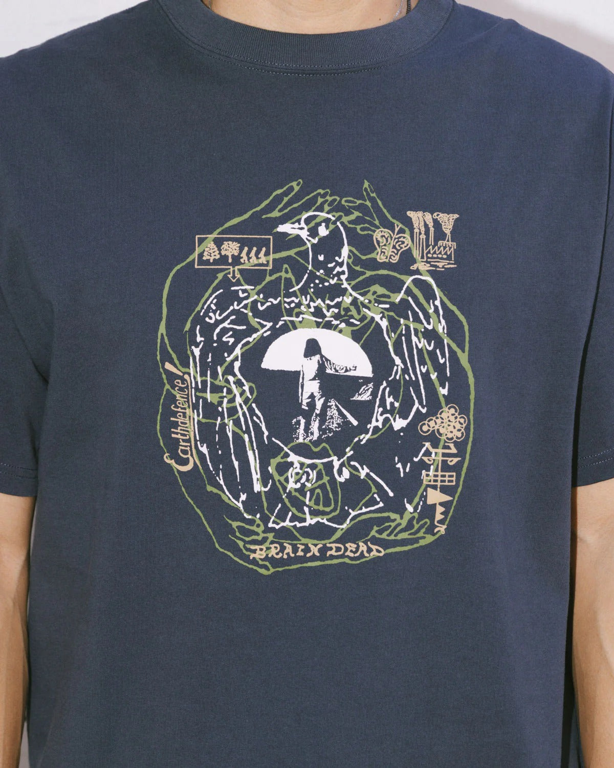 Earth Defense Tee, Slate