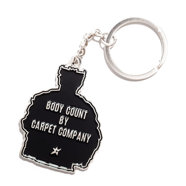Carpet Company Bodycount Enamel Keychain