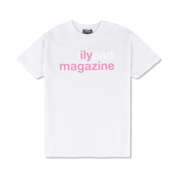 Lilypad ILY Magazine Tee, White