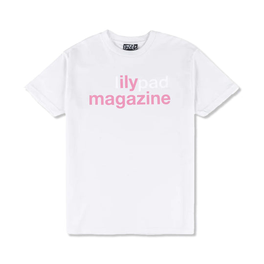 ILY Magazine Tee, White