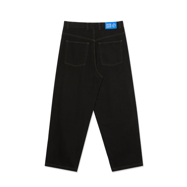 Polar Skate Co. Big Boy Denim Jeans, Black / Dark Olive