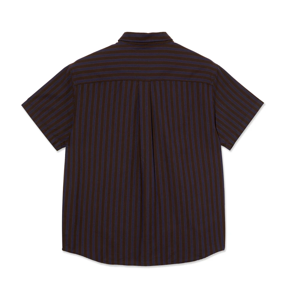 Mitchell Shirt, Purple / Chocolate
