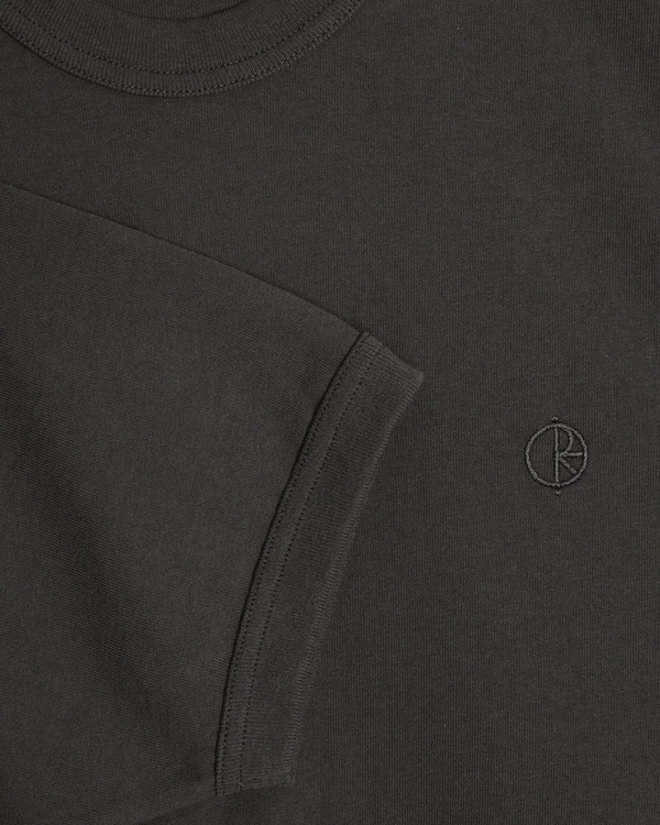 Polar Skate Co. Ringer Tee, Dirty Black