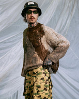 Organic Threadbare Sweater, Olive