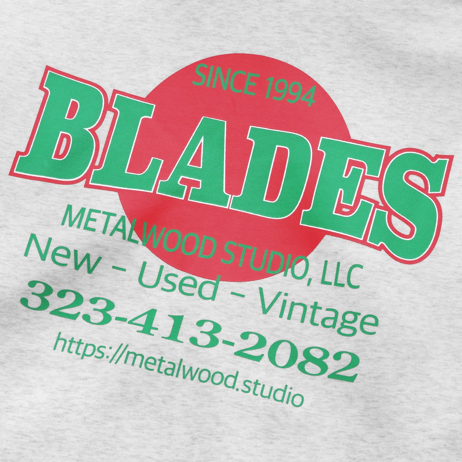 Blades Gym Tee, White