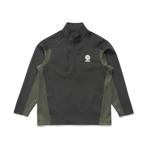 Metalwood Trophy Quarter Zip Pullover, Tar