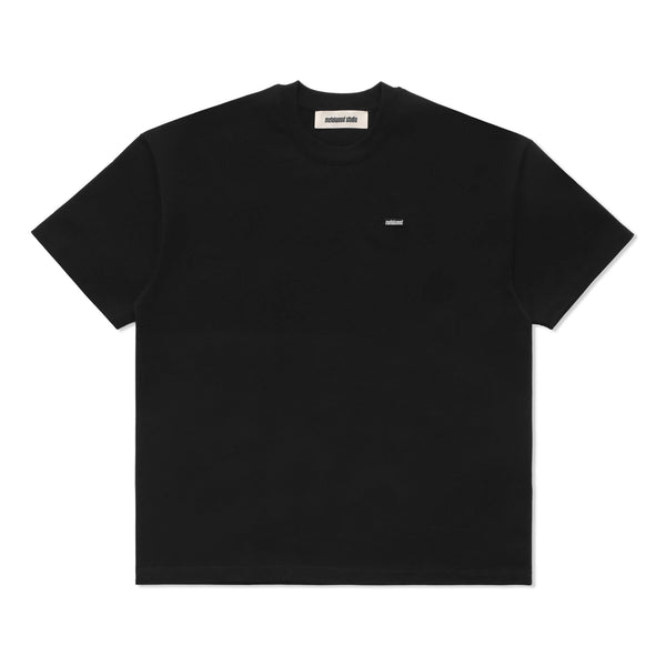Metalwood Mini Metal Logo Heavyweight Tee, Black