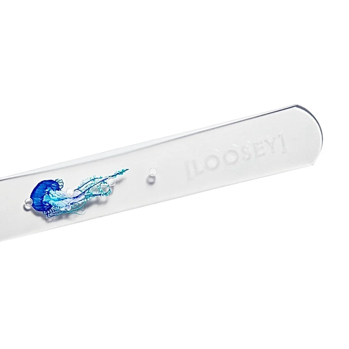 Transparent Jelly Drift Belt, Clear