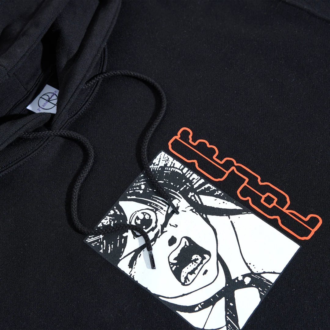 Dave Pullover Hood Third Eye, Black
