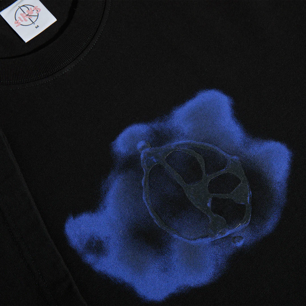 Polar Skate Co. Metal Logo Tee, Black