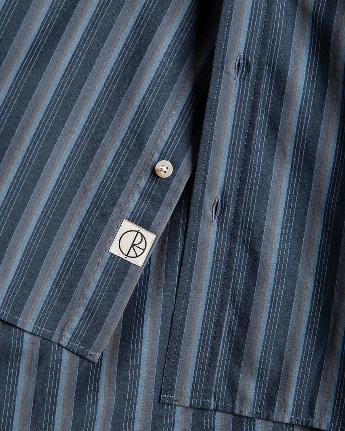 Ben L/S Shirt, Blue Stripe