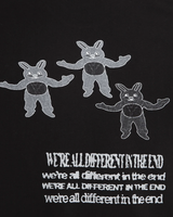 Different in the end Tee, Black