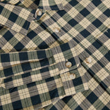 Mitchell L/S Shirt, Teal / Butter
