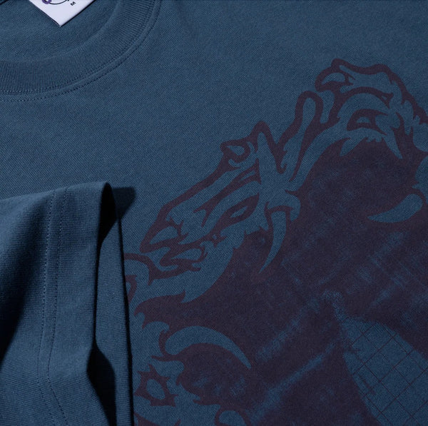 Polar Skate Co. Passing Resemblance Tee, Grey Blue