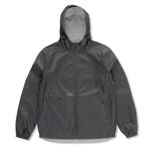 POP Trading Company Reversible Tech Jacket, Anthracite / Reflective