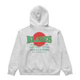 Blades Gym Zip-Thru Pullover Hood, Heather Grey