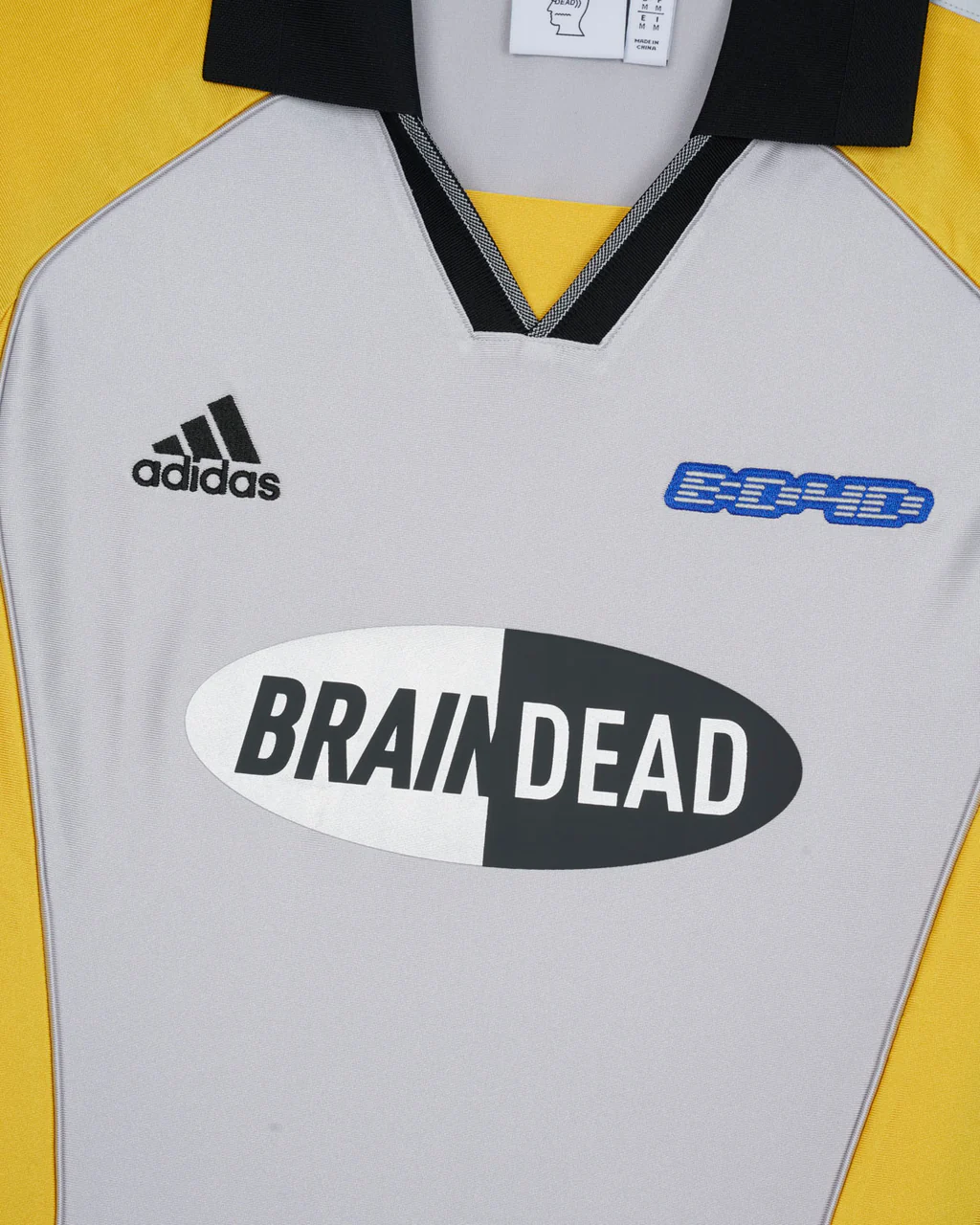 Braindead x Adidas Jersey, Silver Metallic