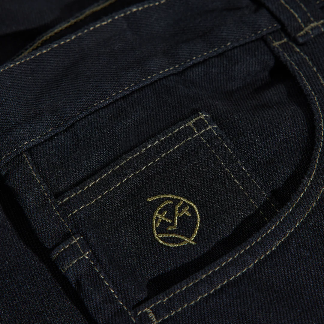 Big Boy Denim Jeans, Black / Dark Olive