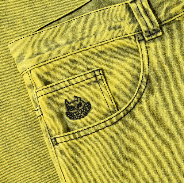 Polar Skate Co. Big Boy Pants Demon Child, Lemon Black