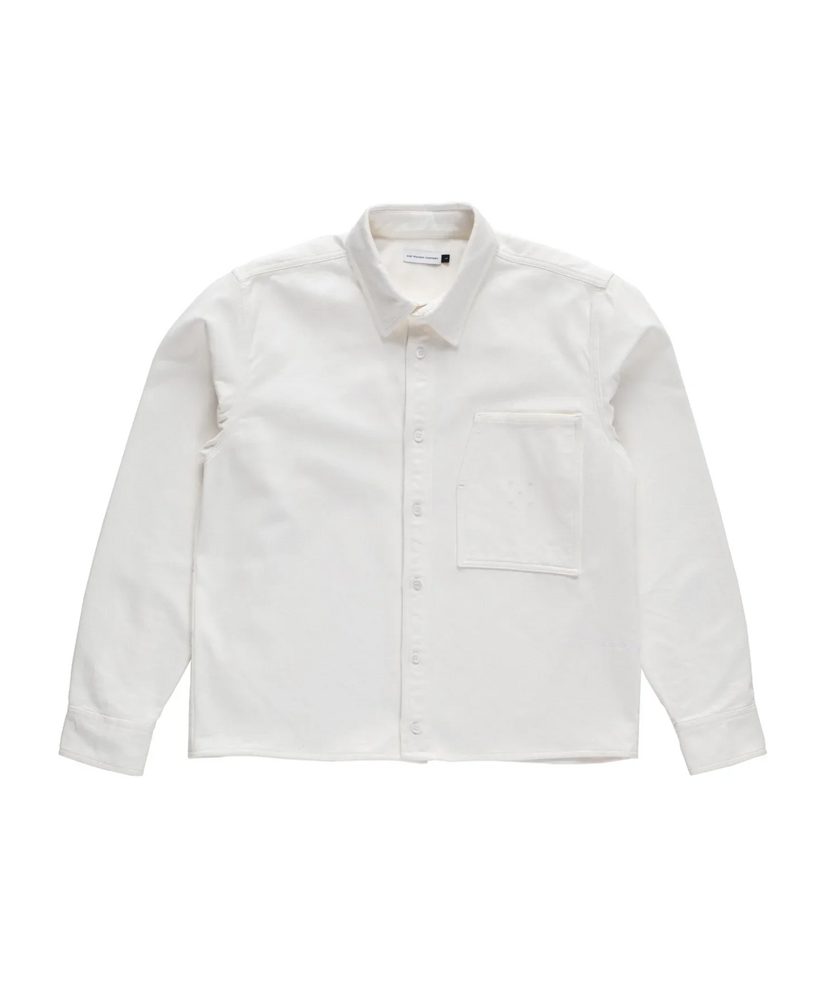 Button Overshirt, Off White