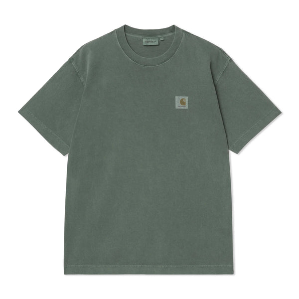 Carhartt WIP Vista Tee, Dark Scarab Garment Dyed
