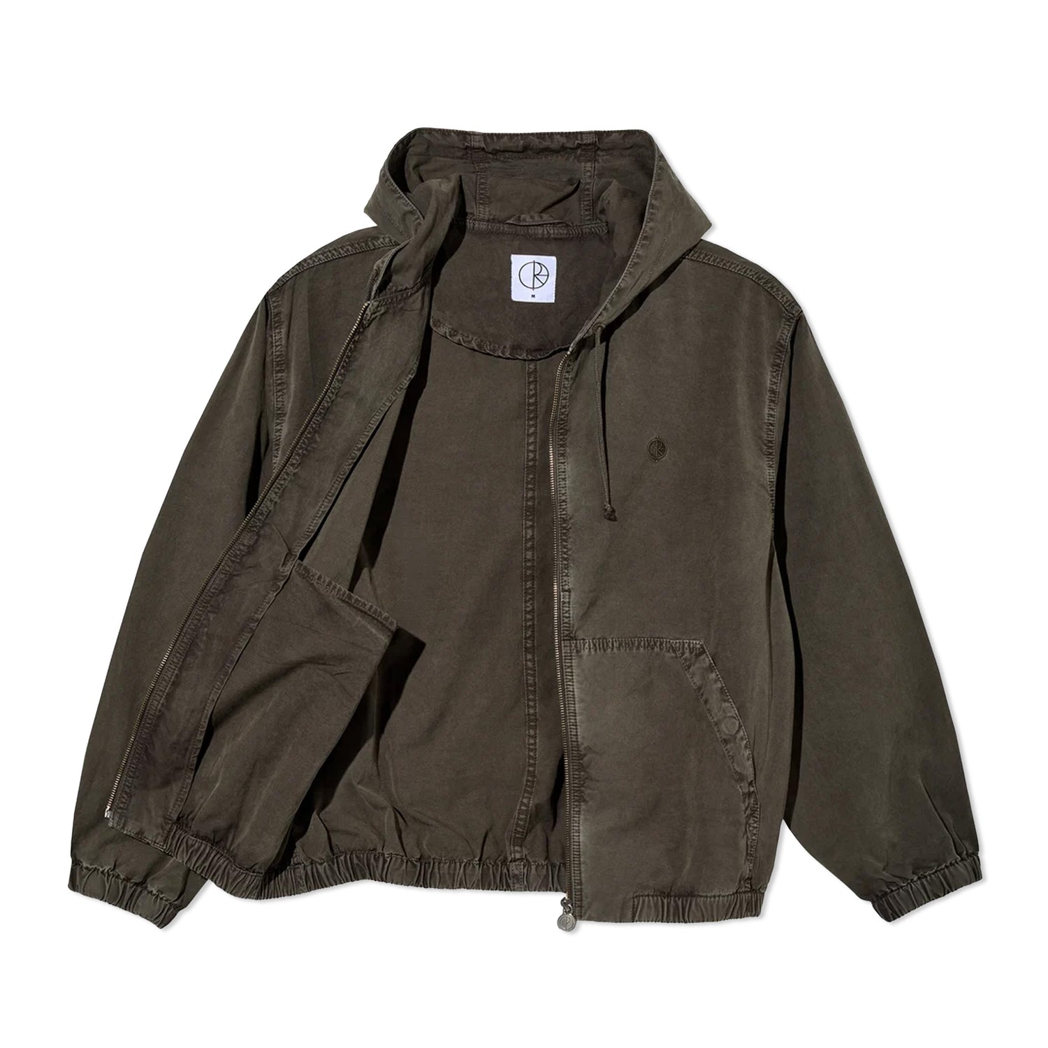 Hooded Nick Jacket, Washed Grey