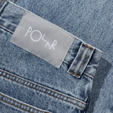 93! Denim Jeans, Heavy Washed Blue