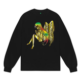 b.Eautiful x Sara Yukiko Mon b.e Angel L/S Tee, Black