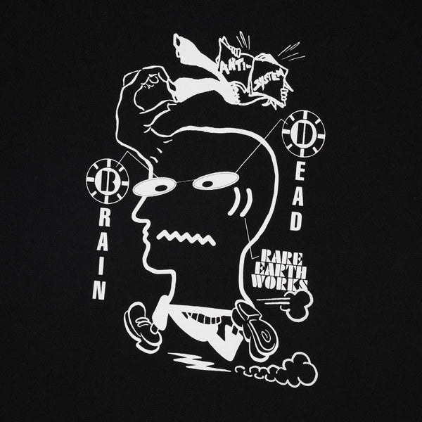 Brain Dead Earth Works Tee, Black